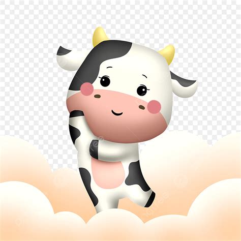 Cute Style Year Of The Ox Cute Clipart Year Of The Ox Cattle Png