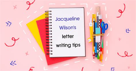write  brilliant letter jacqueline wilson