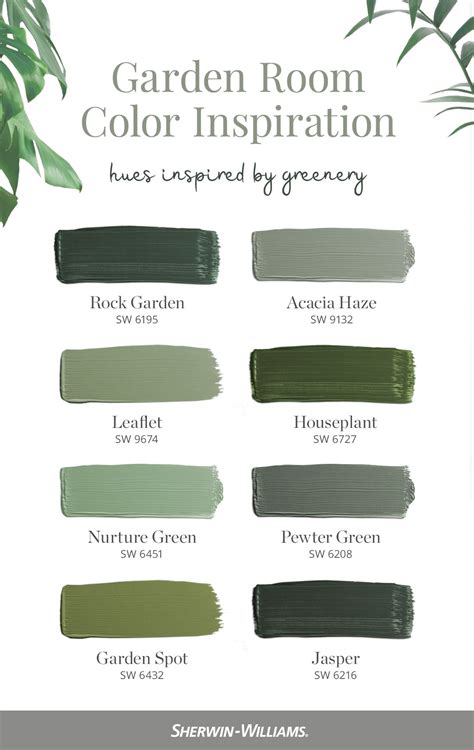 Paint Colors That Bring The Outdoors In Sherwin Williams Green Green