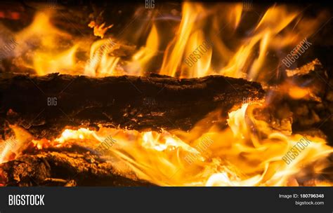 Burning Firewood Image And Photo Free Trial Bigstock