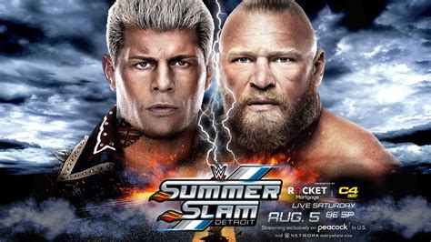 Wwe Summerslam 2023 Match Card Predictions And Start Time