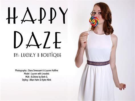 Lucky B Boutique Happy Daze Summer Look Book
