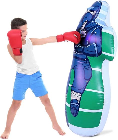 Lorelo Inflatable Kids Punching 3 D Bop Bag Kids Ninja Design