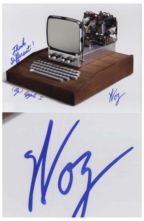 Lot Detail Steve Wozniak Signed 14 X 11 Photo Of His Apple 1