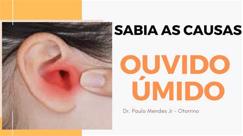 Ouvido Escorrendo Liquido Amarelo