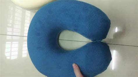 Direct Factory Travel U Shaped Memory Foam Best Selling Therapy Custom Design Heated Neck Pillow