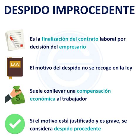 Despido Improcedente Qué Es Definición Y Concepto