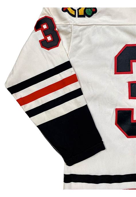 Lot Detail Early 1970s Chicago Blackhawks Game Used Jersey Currently
