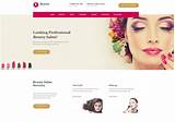Pictures of Free Makeup Artist Website Template