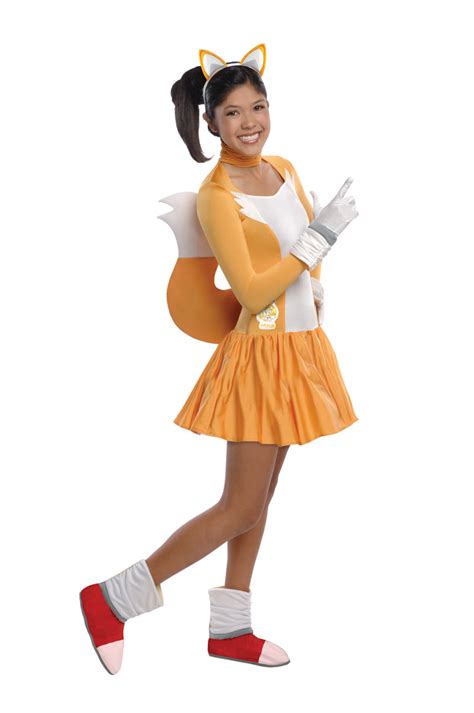 Teens Sonic The Hedgehog Tails Costume Halloween Costumes 4u Adult Costumes
