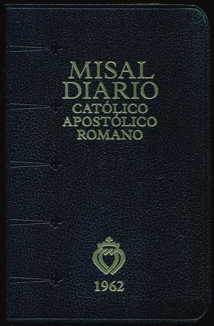 Misal Diario Latín Español 1962 Regina Mundi Artículos Religiosos