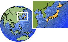 Time Zone Map Japan Best Map Of Middle Earth
