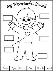 This body parts worksheet is relevant for nursery/lkg/ukg. Body using to label | Body preschool, Preschool themes ...