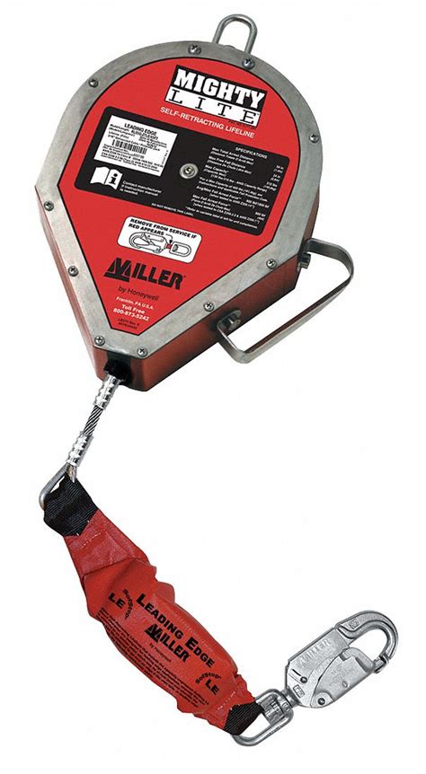 Honeywell Miller Leading Edge Self Retracting Lifeline 310 Lb Wt