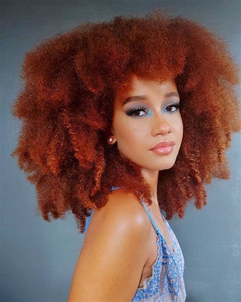 Fierce Hair Color 🦁 Emilymelissa Afro Hair Color Natural Hair