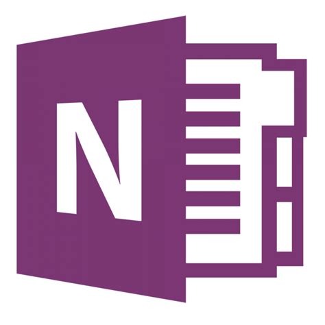 Microsoft One Note Icon Png Transparent Background Free Download ...