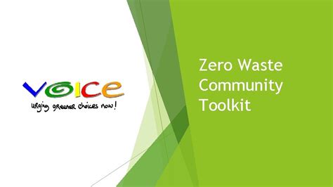 Zero Waste Community Toolkit Know Zero Waste Community