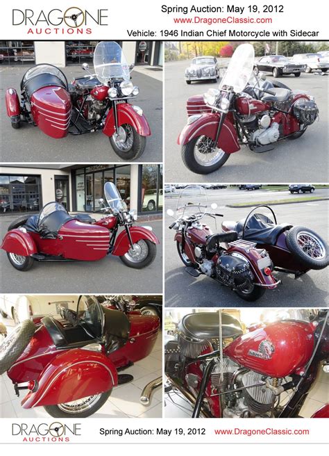 (3) based on 17 votes. 1946 Indian Chief Motorcycle with sidecar | Motocicletas ...