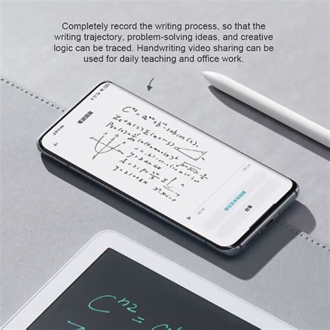 Xiaomi Mijia Lcd Writing Tablet Storage Edition 135 Inch With Pen