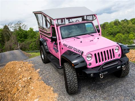 Take A Ride With Pink Jeep Tours In Pigeon Forge