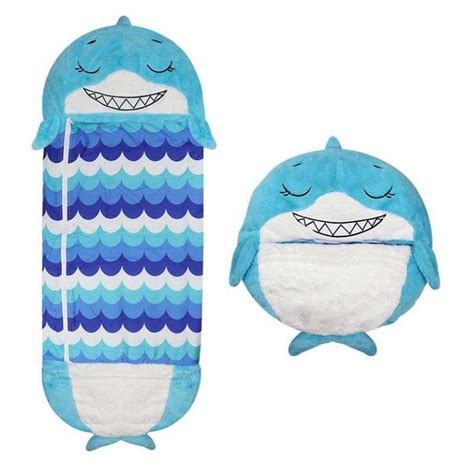 happy napper blue shark sleeping bag happy napper