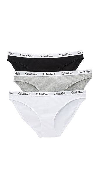 Calvin Klein Underwear Carousel 3 Pack Panties Shopbop