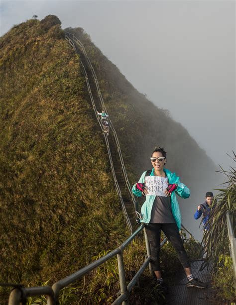 Stairway To Heaven Hawaii Haiku Stairs Hike A Global Stroll