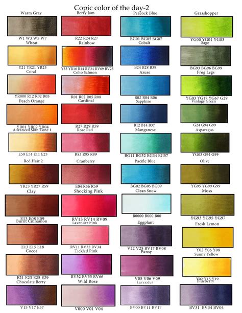 Prismacolor Color Combinations Artofit