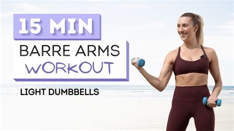 Barre Arm Workout Dumbbell Workout Upper Body Workout Lunch Workout