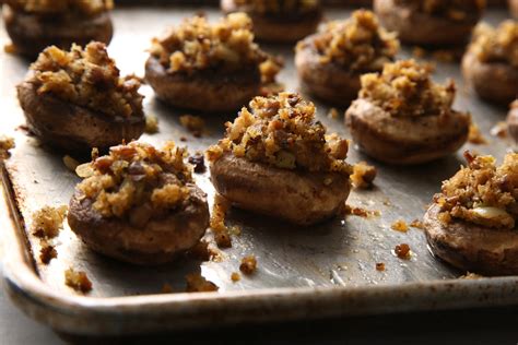 Our deceptively easy stuffed mushroom caps make the most of that delicious side. Thanksgiving Leftovers: Cornbread Stuffing Stuffed ...