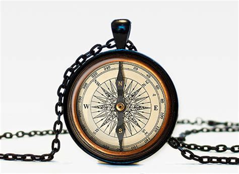 Steampunk Compass Pendant Vintage Compass Pendant Vintage Compass On Luulla