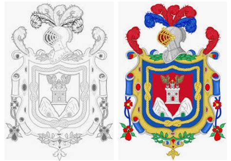 Escudo Del Ecuador Para Colorear Imagenes Para Imprimir Y Pintar Images