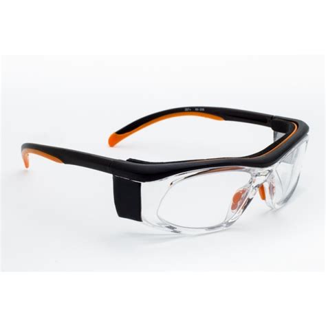 X Ray Radiation Safety Glasses Leaded Lens Built In Side Shields And Temple Bar Ebay