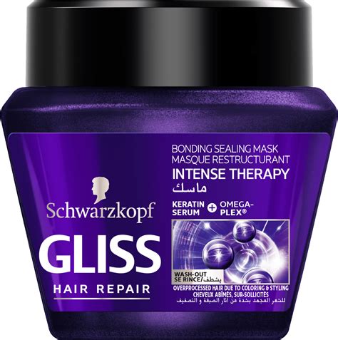 Buy Schwarzkopf Gliss Hair Repair Intense Therapy Bond Repair Mask (300 ...
