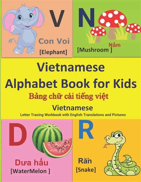 Mua Vietnamese Alphabet Book For Kids Vietnamese Letter Tracing