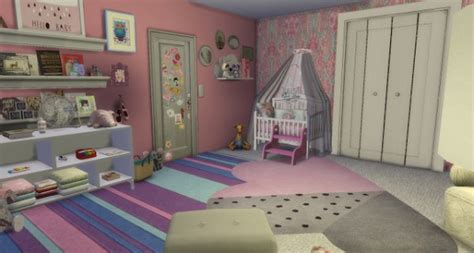Pandashtproductions Vintage Girl Nursery • Sims 4 Downloads