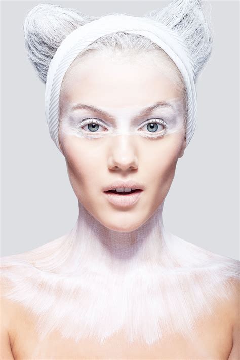 White Beauty Photographed By Niklas Rüffer Hair And Make Up Marlene