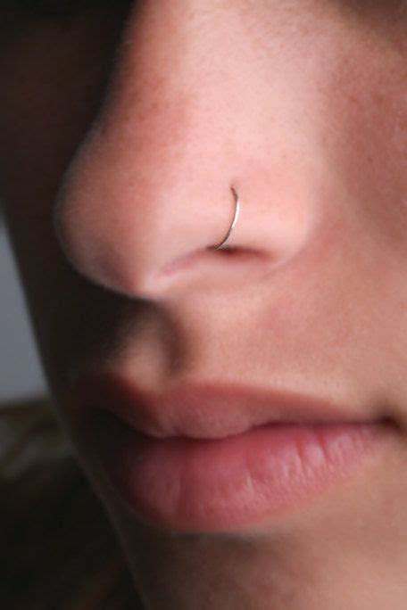 Nose Ring Made Of Sterling Silver Or Gold Filled 6mm By Noyfir Nose