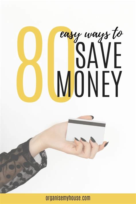 80 Easy Ways To Save Money At Home And Still Have Fun