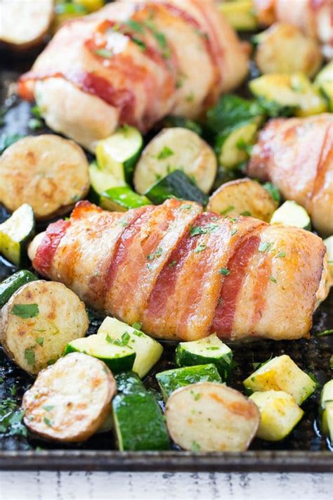 Grilled cream cheese stuffed bacon wrap chicken. Bacon Wrapped Stuffed Chicken Breast - Dinner at the Zoo