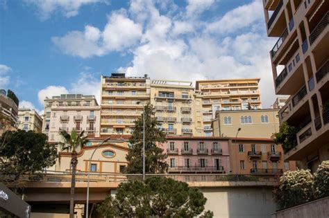 Residential Buildings In Monaco Editorial Photo Image Of Editorial