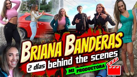 Briana Banderas Y Su Pareja Marco Grabando Por Barcelona Mi Productora Youtube