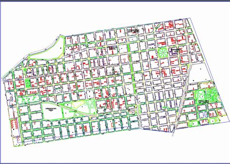 Mapa Lince Distrito De Lima Peru En Autocad Cad 105 Mb Bibliocad