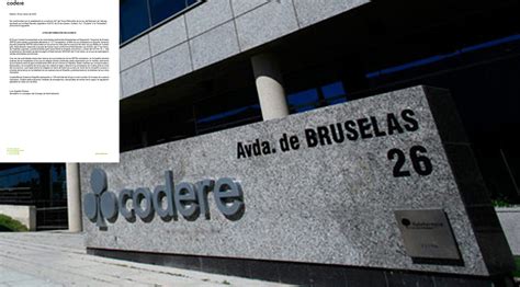 Encuentra la respuesta en nuestro análisis ➜ ¡haz clic ahora para leer nuestra opinión en el informe! CODERE presenta un ERTE que afectará al 69% de su ...