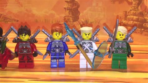 Lego Ninjago All Stone Armour Ninja Suits Youtube