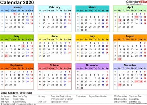 Are you looking for a printable calendar? 2020 Printable Calendar With Week Numbers Uk | Example ...