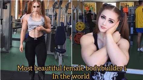 Most Beautiful Female Bodybuilder In World Julia Vins Age Net Worth