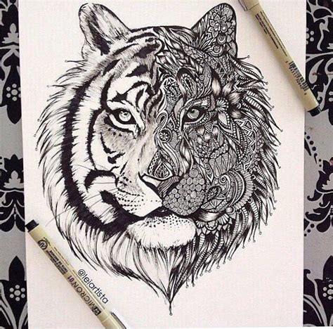 Tattoo Idea Fierce Tiger Tattoo Mandala Tattoo Design Tiger Tattoo