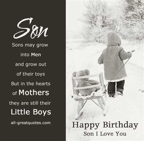 Happy birthday to one of the most cheerful people that i know. HAPPY BIRTHDAY QUOTES FOR SON FROM MOM image quotes at ...