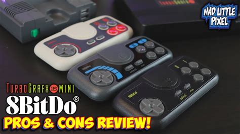8bitdo 24g Wireless Turbografx 16 Mini Controller Pros And Cons Review